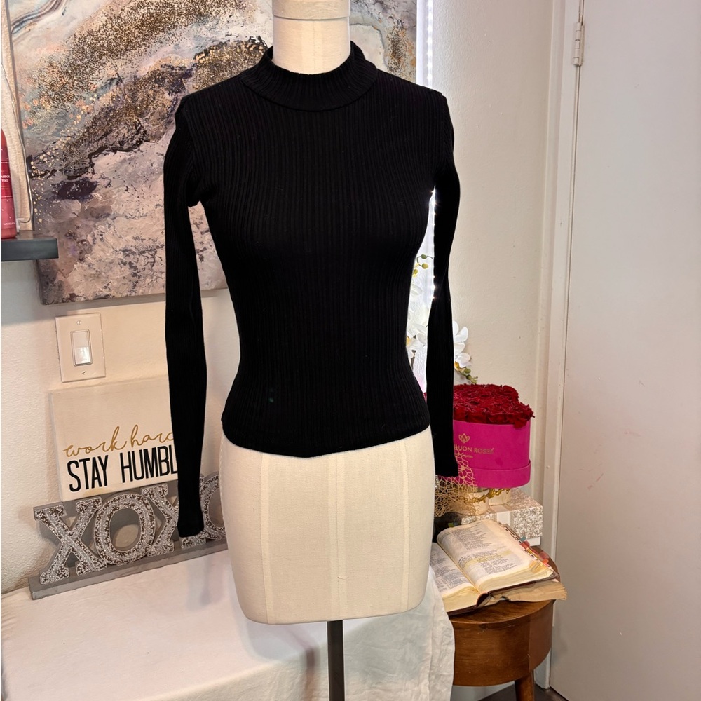Brandy Melville Cotton Ribbed Top
